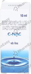 C NAC BOTTLE OF 10ML EYE DROPS