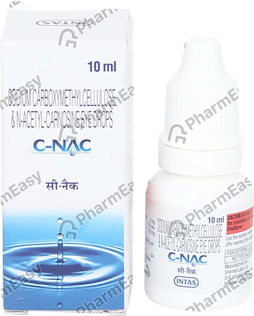 thumbnail image 2 of 3-Pack C-NAC Eye Drops With Carnosine For Cataract & Glaucoma Support (Lubrinac) 2 of 5