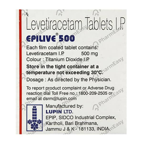 Epilive 500mg Tablet