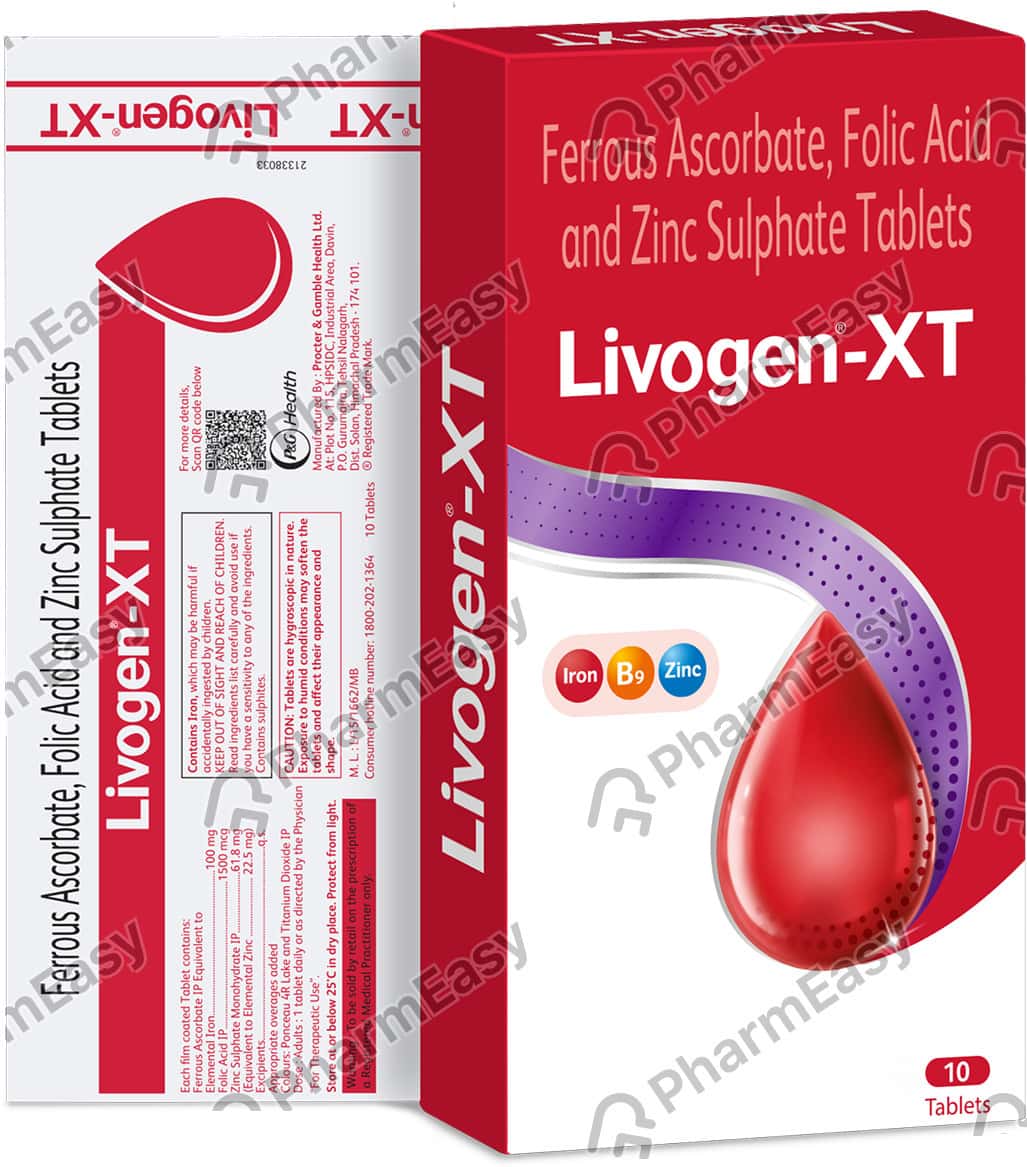 Livogen Xt Strip Of 10 Tablets