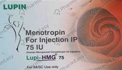 LUPI HMG 75IU DRY VIAL OF 1 POWDER FOR INJECTION