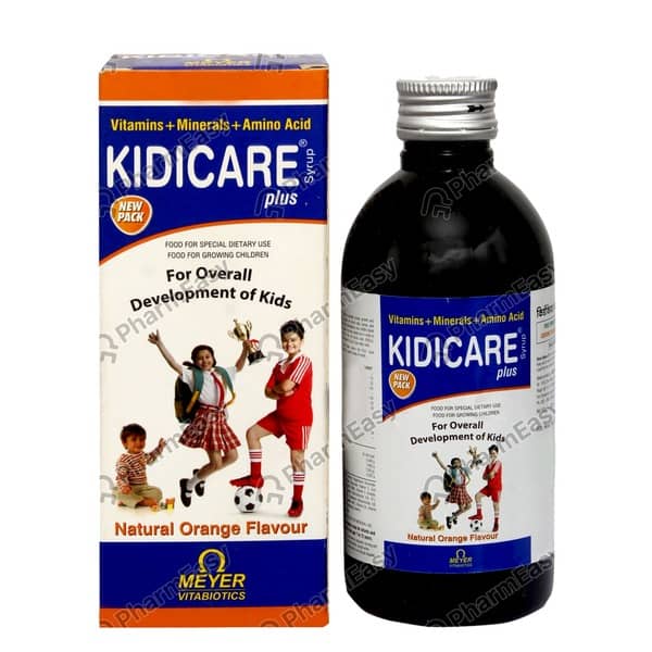 Kidicare Plus Bottle Of 100Ml Syrup