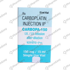 CARBOPA 150MG VIAL OF 15ML INJECTION