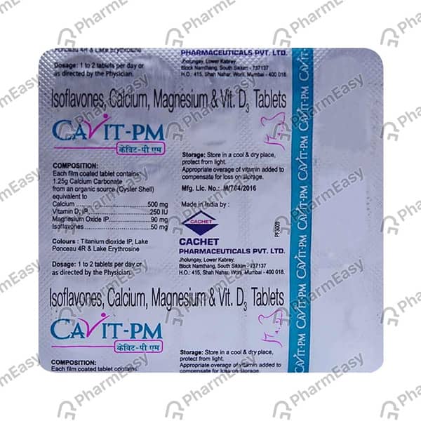 Cavit Pm Tablet