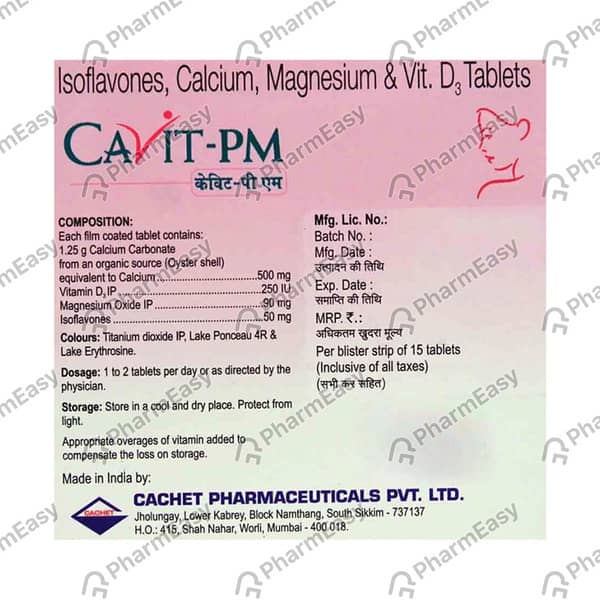 Cavit Pm Tablet
