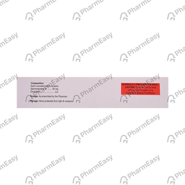 Aldactone 50mg Strip Of 10 Tablets