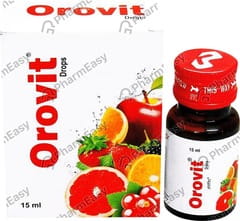 OROVIT BOTTLE OF 15ML ORAL DROPS