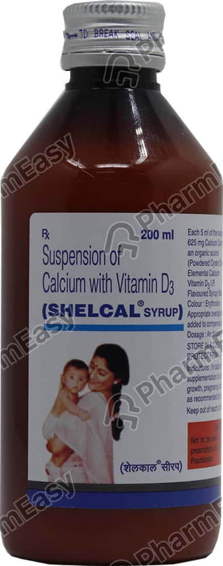 Shelcal Bottle Of 200ml Syrup
