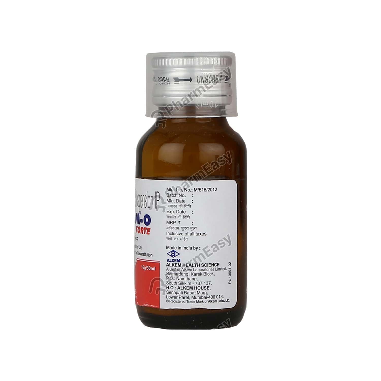 Taxim O Forte 100 MG Dry Syrup (30) Uses, Side Effects, Dosage