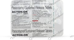 Acton-OR Tablet: Uses, Side-effects, Price, Dosage & More Info - PharmEasy