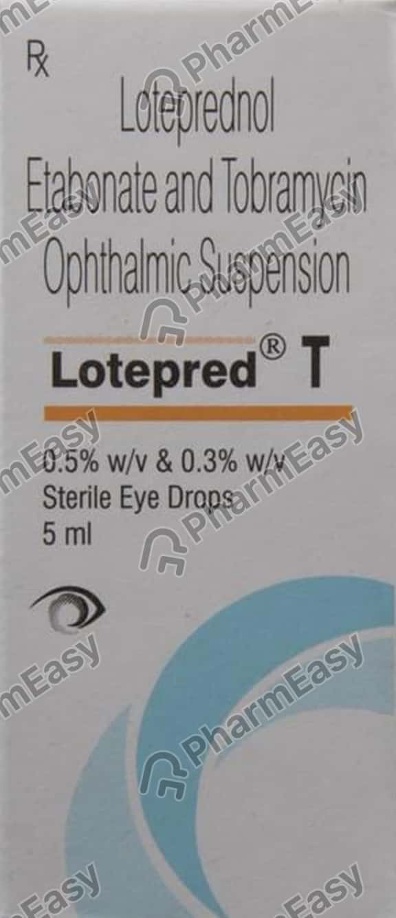 Lotepred T Bottle Of 5ml Eye Drop Uses, Side Effects, Price & Dosage