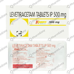 Keppra 500mg Strip Of 10 Tablets