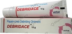 DEBRIDACE TUBE OF 15GM OINTMENT