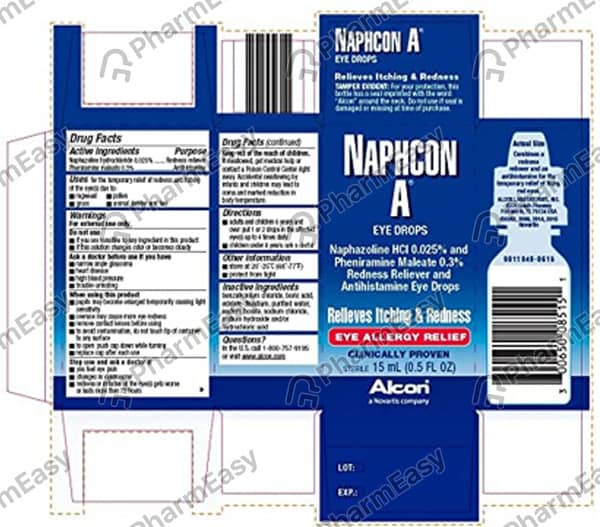 Alcon Bottle Of 15ml Oral Drops