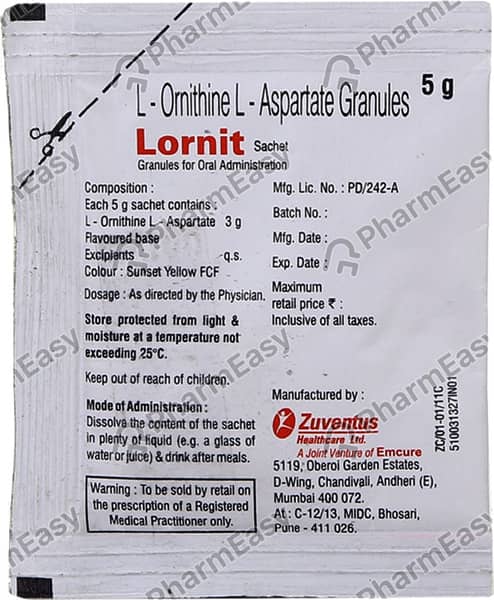 Lornit Sachet Of 5gm Granules