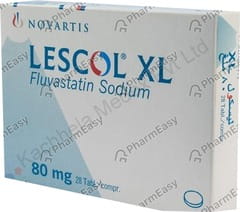 LESCOL XL 80MG TABLET