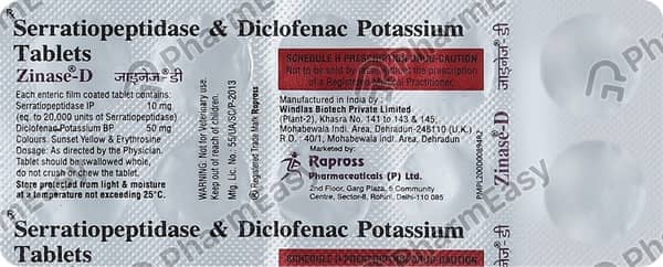 ज़िनेस डी की स्ट्रिप 10 टैबलेट्स