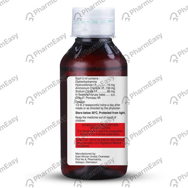 Lupihist Bottle Of 100ml Syrup