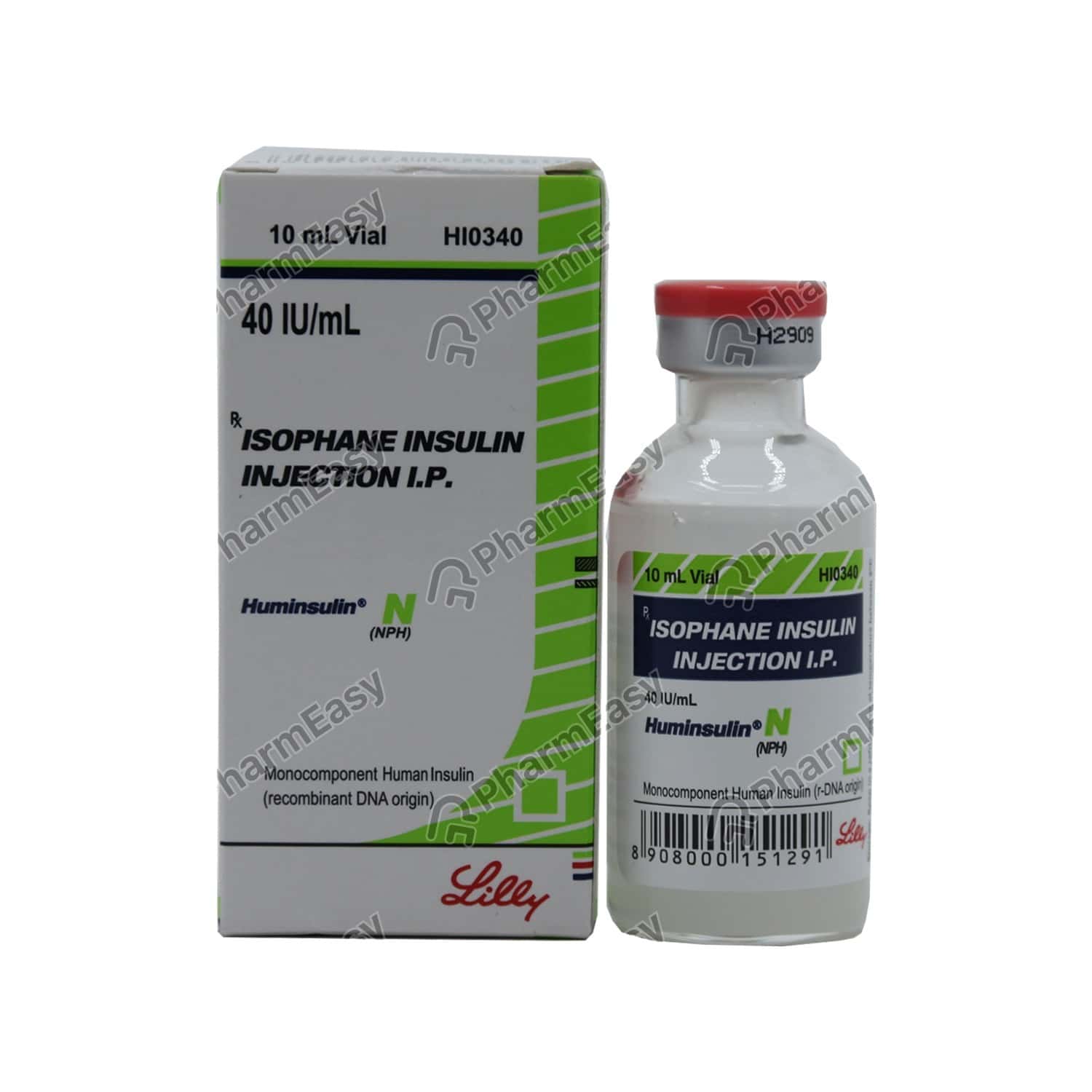 Huminsulin Nph 40 IU/ML Suspension For Injection (10) - Uses, Side ...