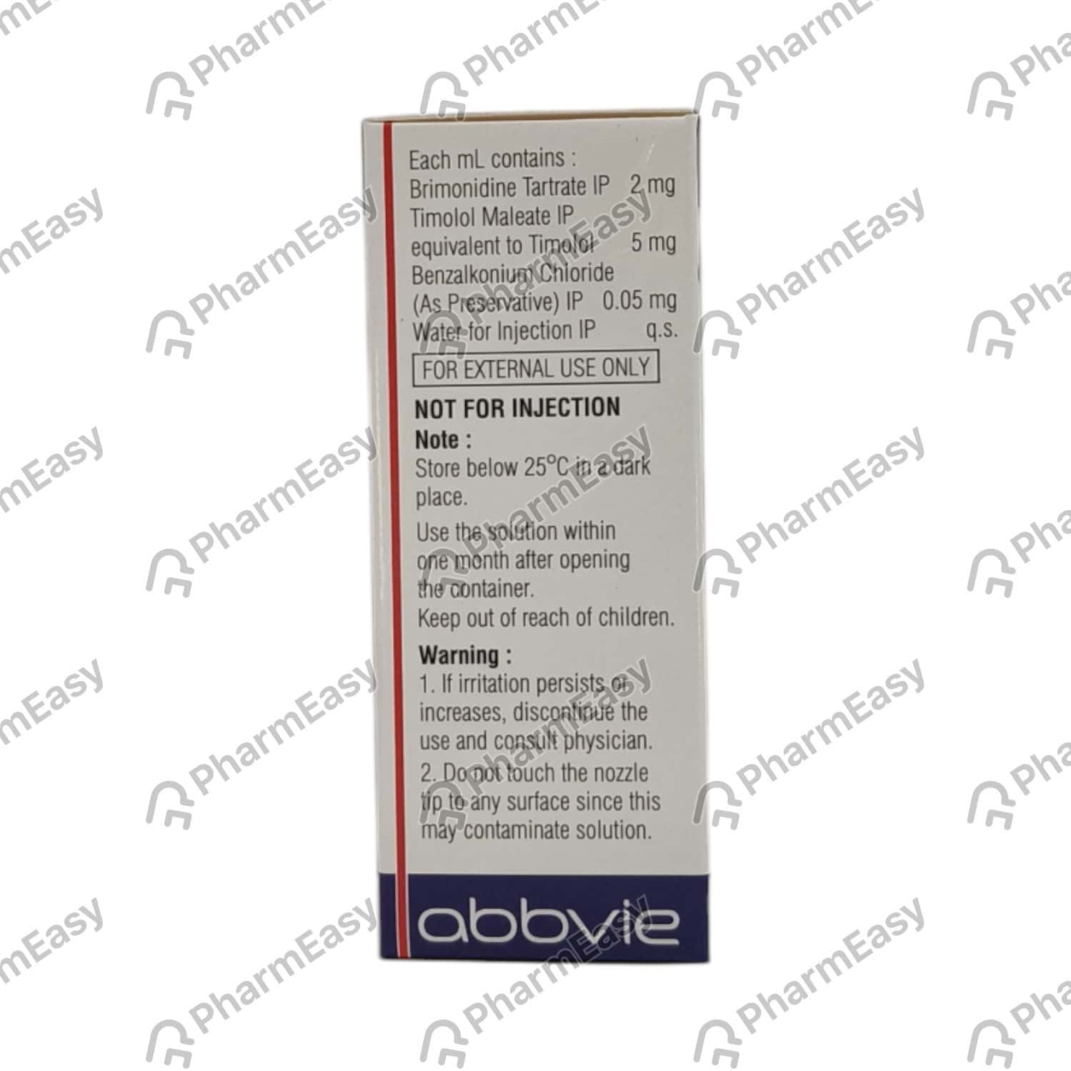 COMBIGAN BOTTLE OF 5ML EYE DROPS