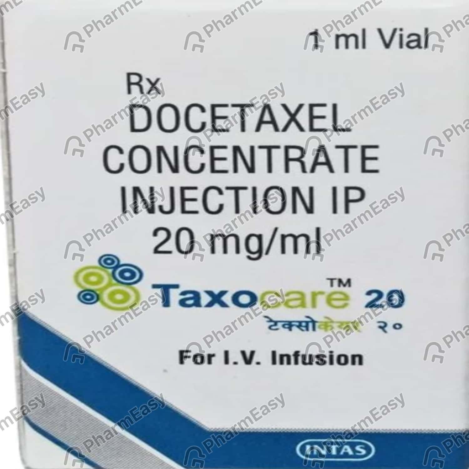 Taxocare 20 MG Injection (1): Uses, Side Effects, Price & Dosage ...