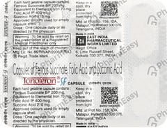 TONOFERON SF STRIP OF 10 CAPSULES