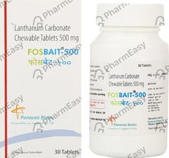 FOSBAIT 500MG BOTTLE OF 30 TABLETS