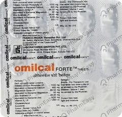 OMILCAL FORTE STRIP OF 15 TABLETS
