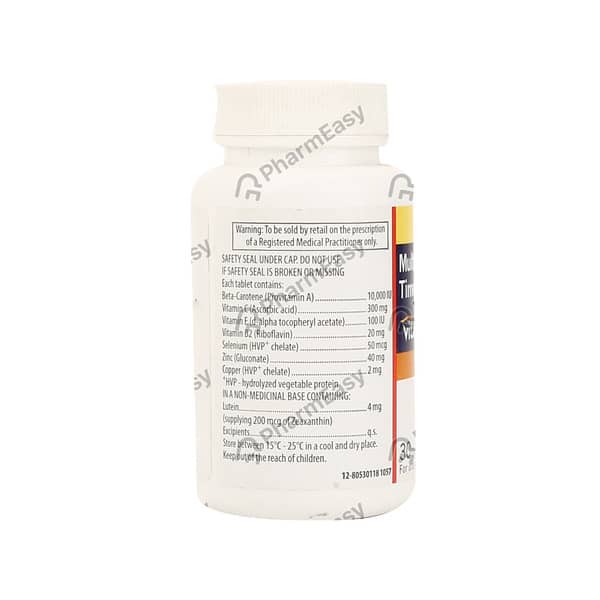 Vitalux Plus Tr Tablets