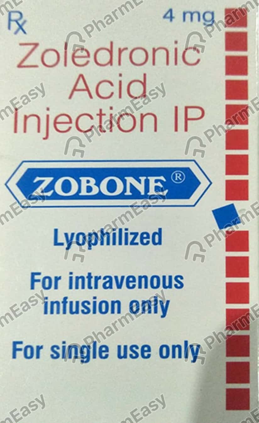 Zobone 5 MG Powder For Injection (1): Uses, Side Effects, Price ...