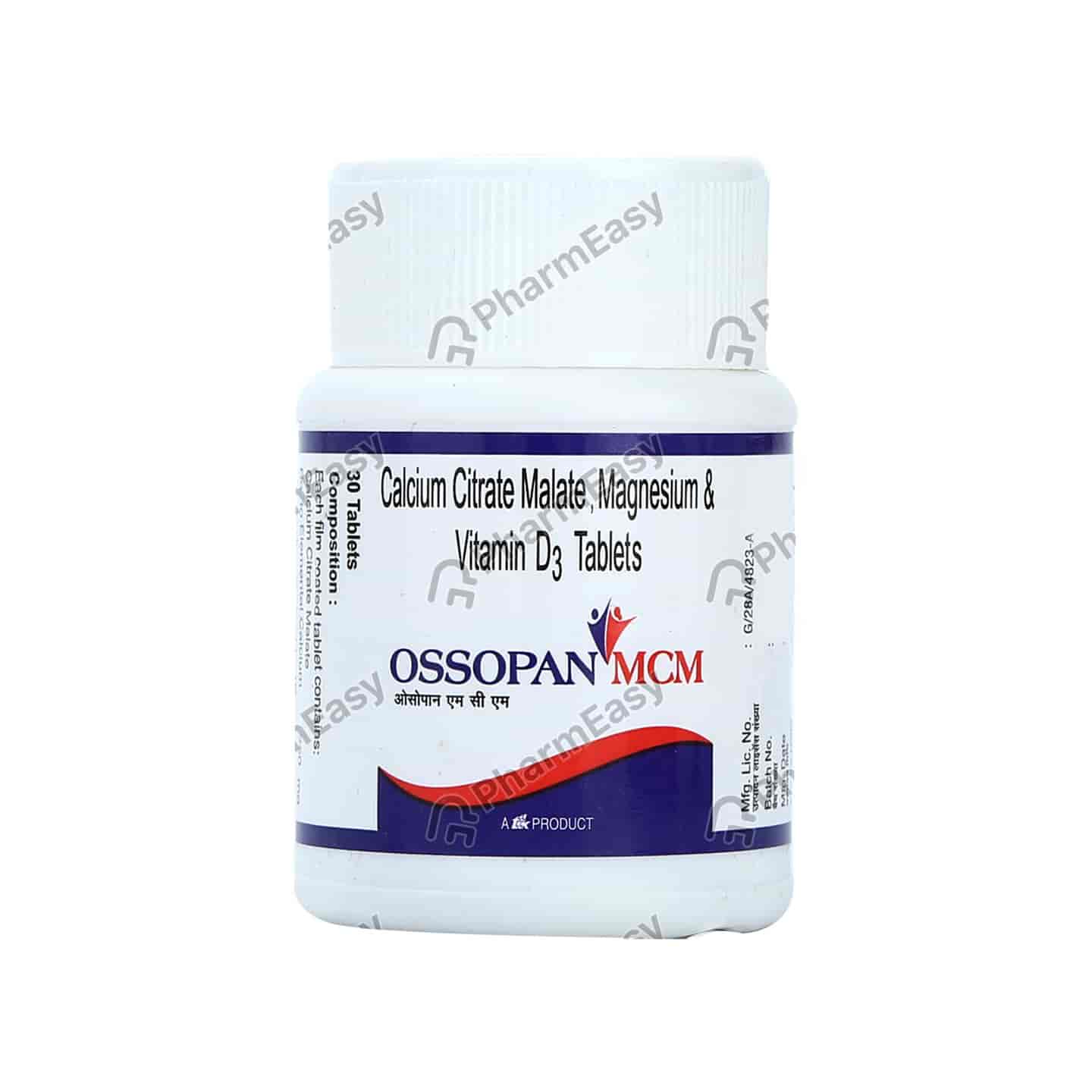Ossopan Mcm Bottle Of 30 Tablets