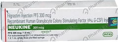NEUKINE 300MCG PRE FILLED SYRINGE OF 1ML SOLUTION FOR INJECTION