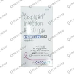 PLATIN 50MG VIAL OF 50ML SOLUTION FOR INFUSION