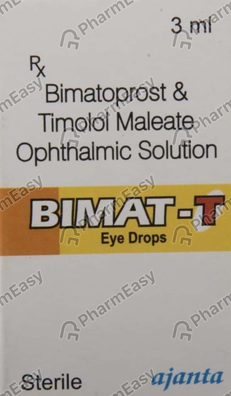 Buy Bimat T Eye Drops 3ml Online at Flat 15 OFF PharmEasy
