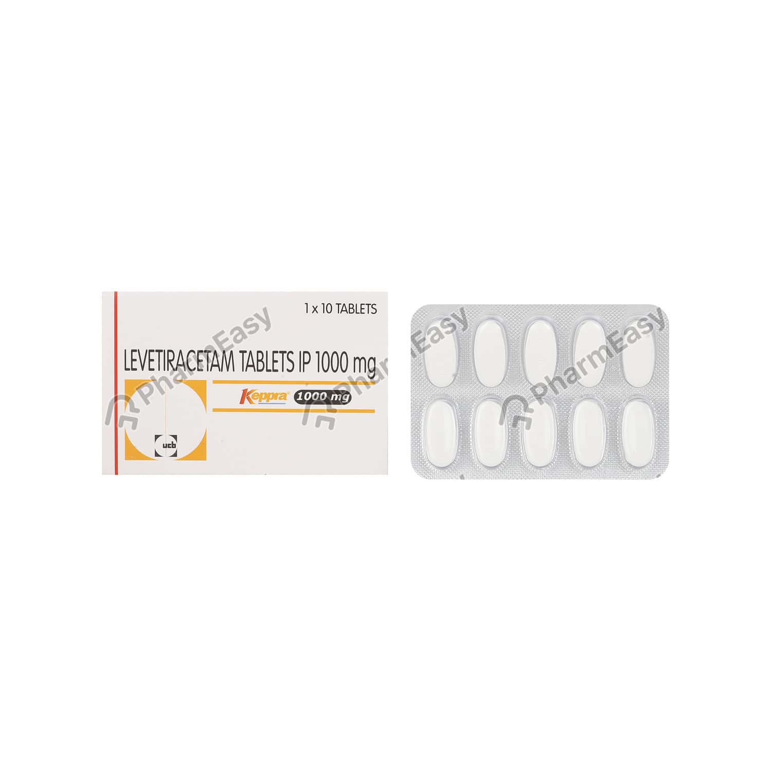 Keppra 1 G Tablet (10) Uses, Side Effects, Dosage, Composition