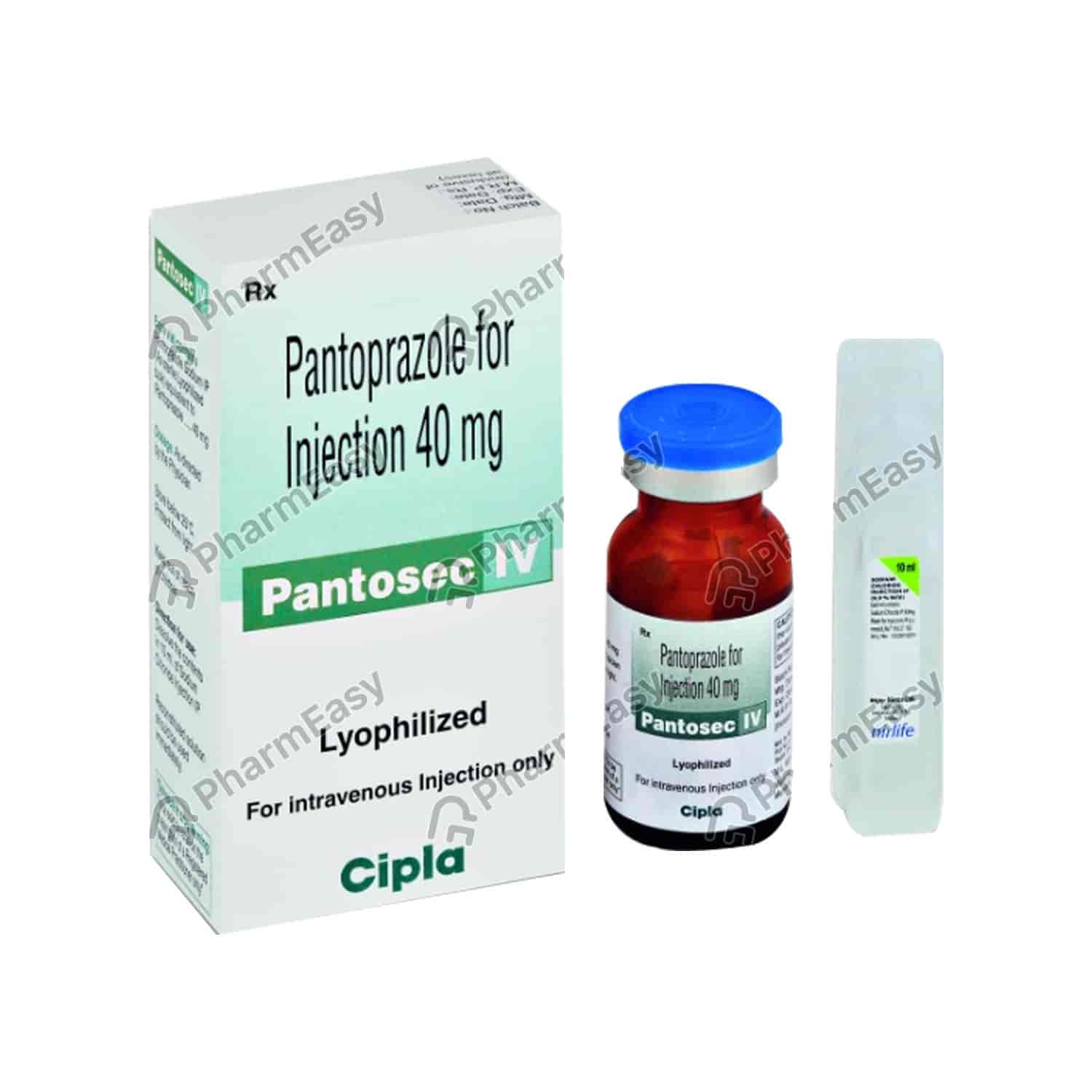 Pantoc Injection Pantosec 40mg Inj - Uses, Side Effects, Dosage, Composition & Price ...
