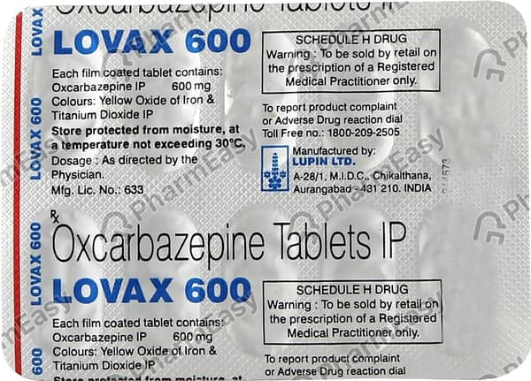 Lovax 600mg Strip Of 10 Tablets