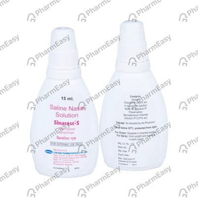 Sinarest S Bottle Of 15ml Nasal Drop/Spray