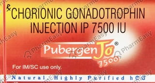 Pubergen Jo 7500iu Injection
