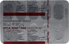 IPCA MMF 500MG STRIP OF 10 TABLETS