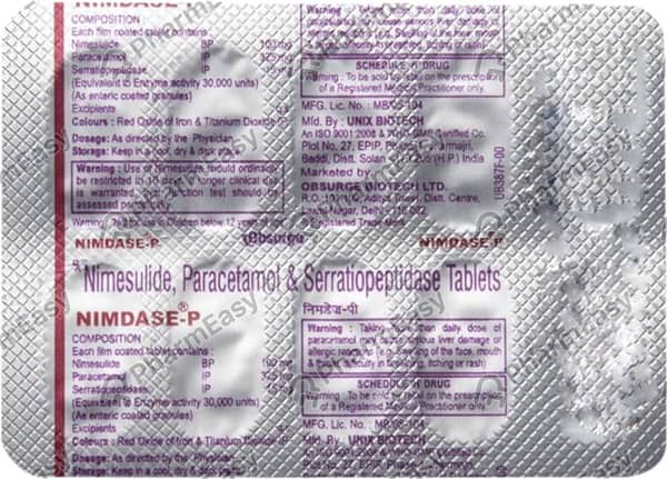 Nimdase P Tablet