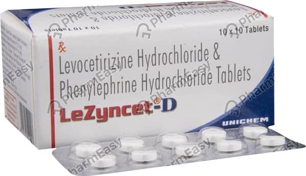 Lezyncet D Strip Of 10 Tablets