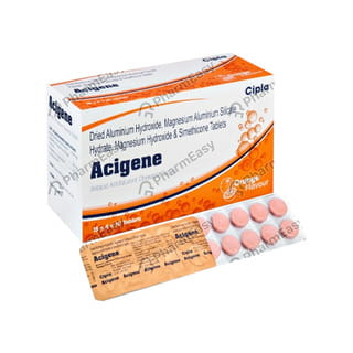 Acigene Orange Flavour Chewable Tablet 10'S