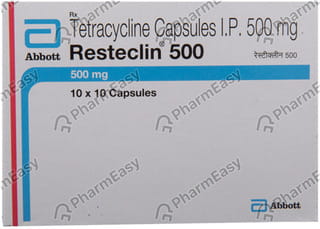 Tetracycline 500 MG Capsule (10): Uses, Side Effects, Price, Dosage ...
