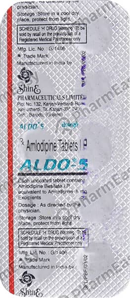 Aldo 5Mg Strip Of 10 Tablets