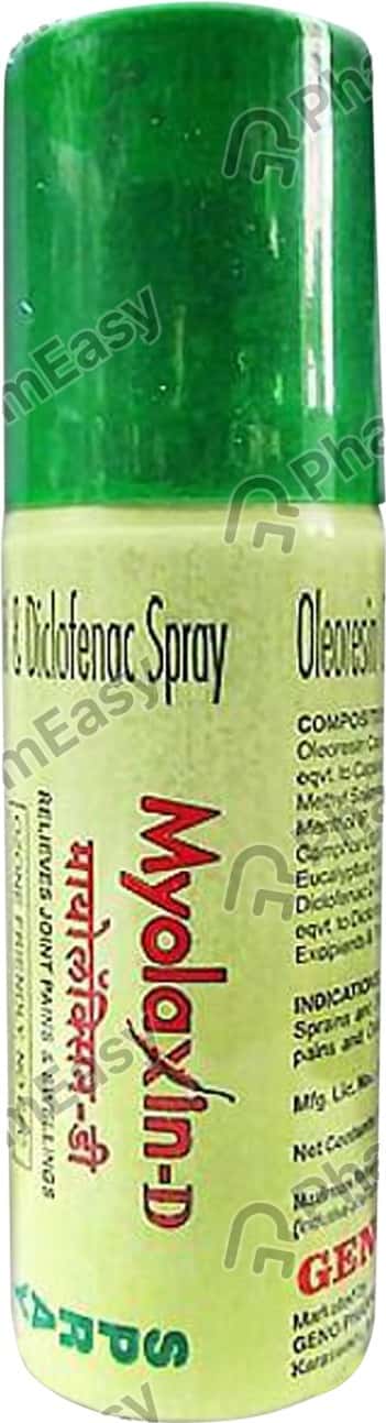 Myolaxin D Spray 35gm