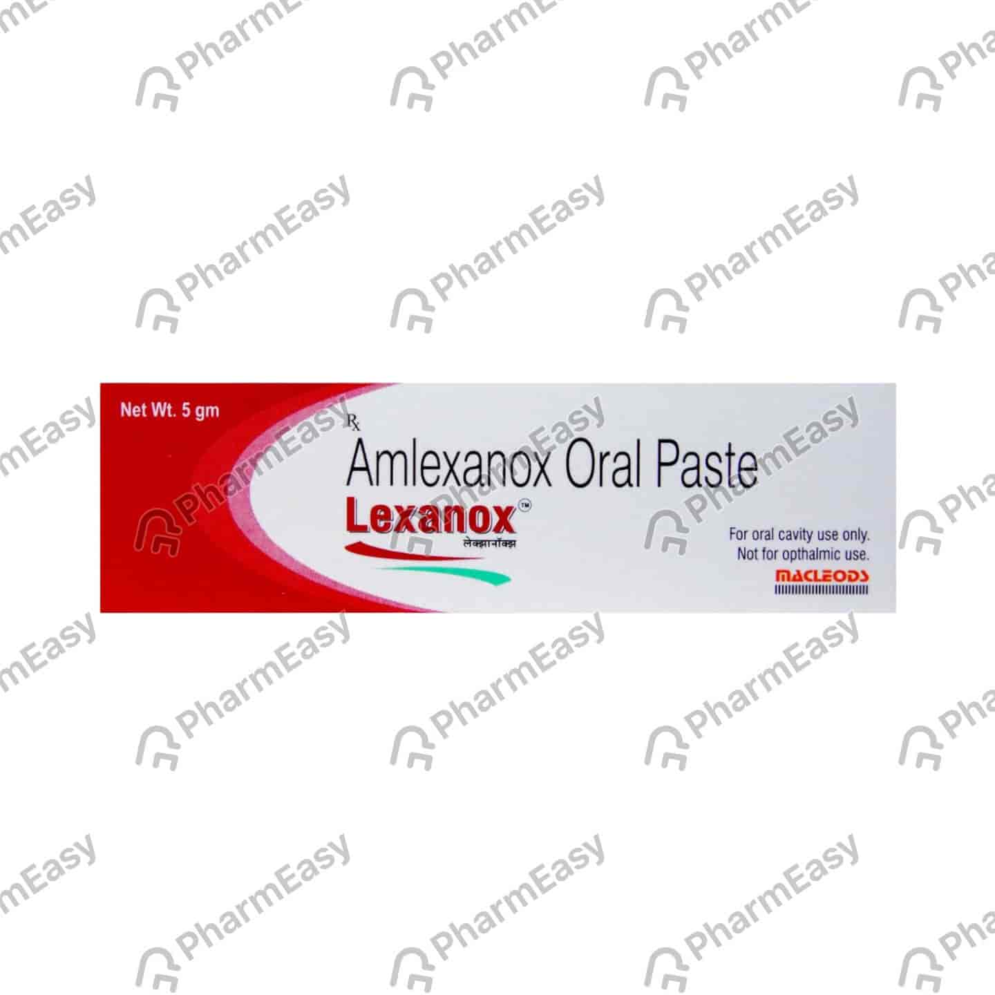 Lexanox Tube Of 5gm Oral Paste
