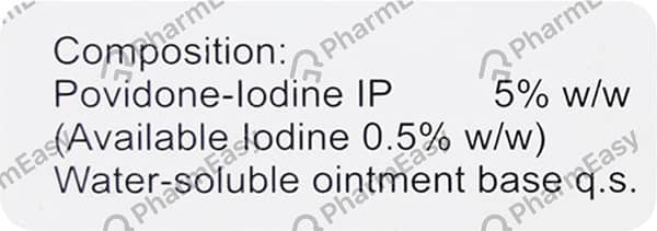 Bectodine 5% Tube Of 20gm Ointment