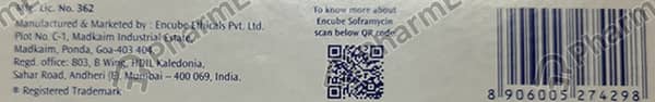 Sofracin Skin Oint 15Gm