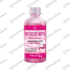 INTACID MPS MINT FLAVOUR SUGAR FREE BOTTLE OF 170ML SUSPENSION